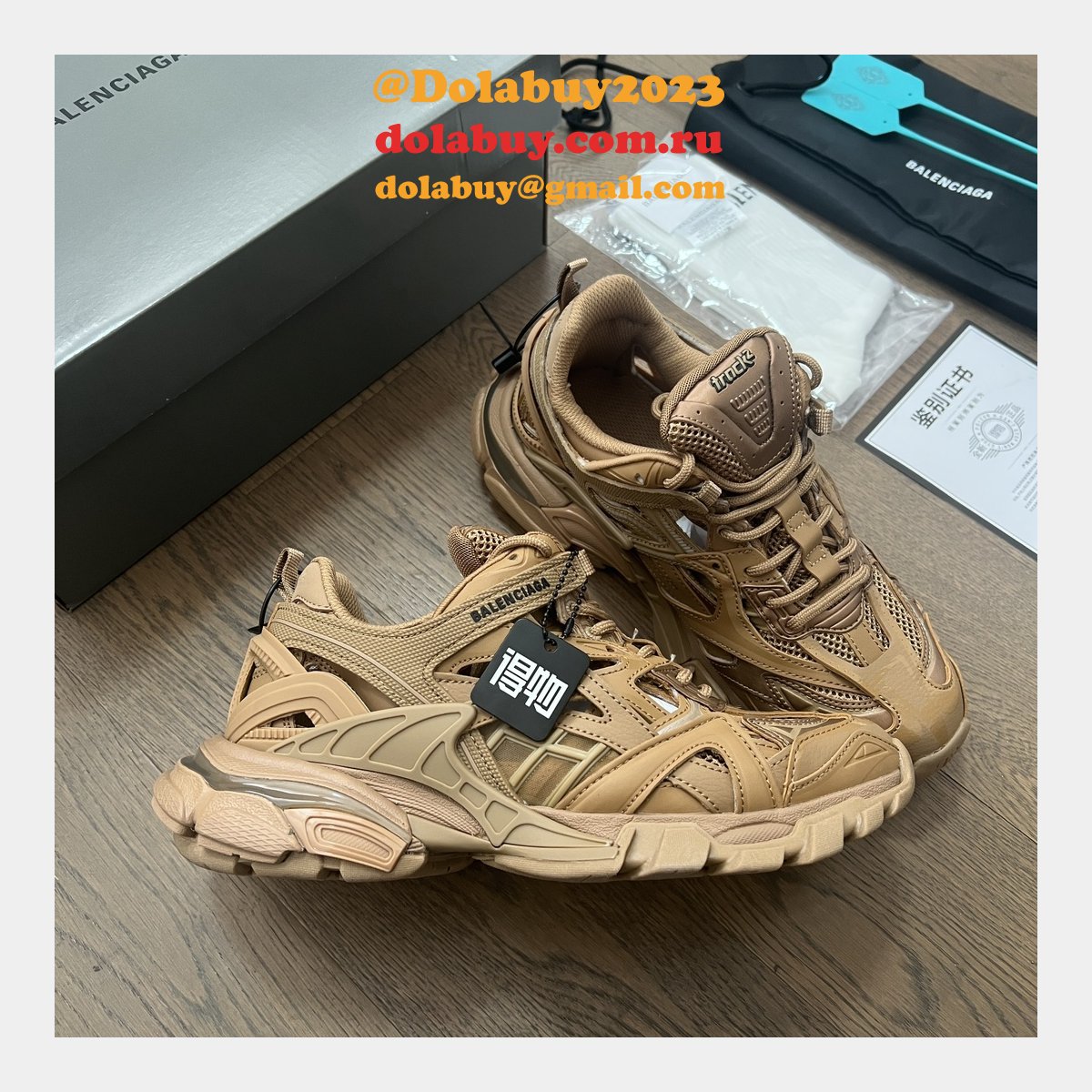 Replica Buy Balenciaga Track Trainer 4.0 Sneakers 1:1 Mirror Shoes