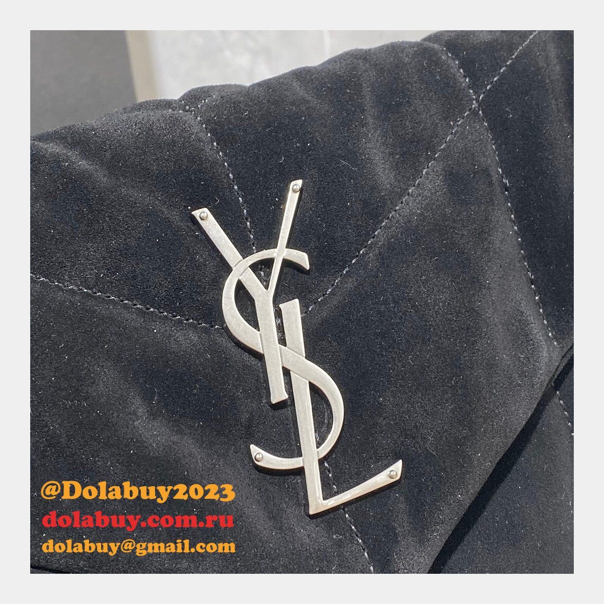 YSL Cheap Loulou Puffer Shoulder Bag 29CM