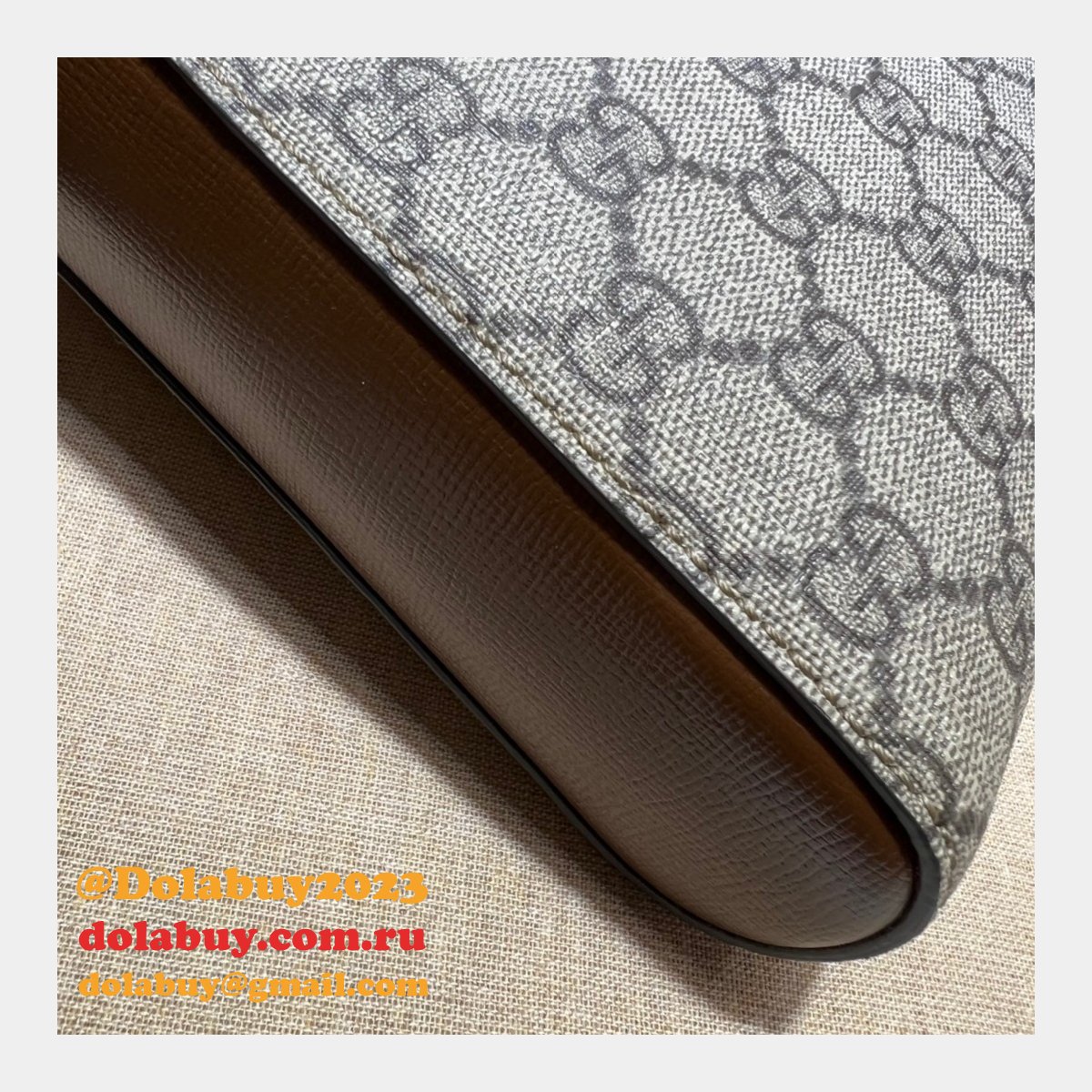 designer G*u*i luxury replica 681021 gg supreme messenger bag