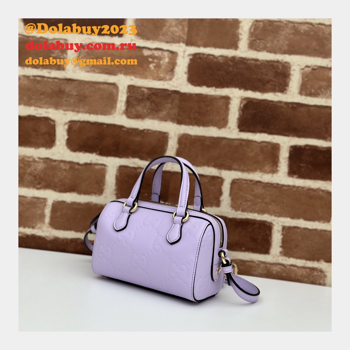 Replica 790130 GG Super Mini Top Handle Gucci Designer Bag