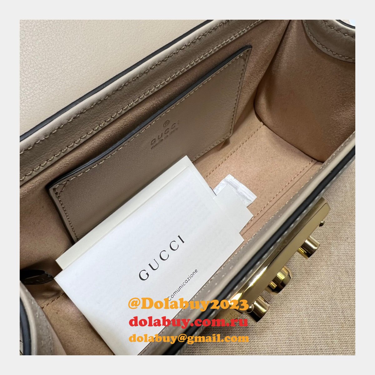 Quality Gucci Replica Padlock Chain 735103 Shoulder Bag