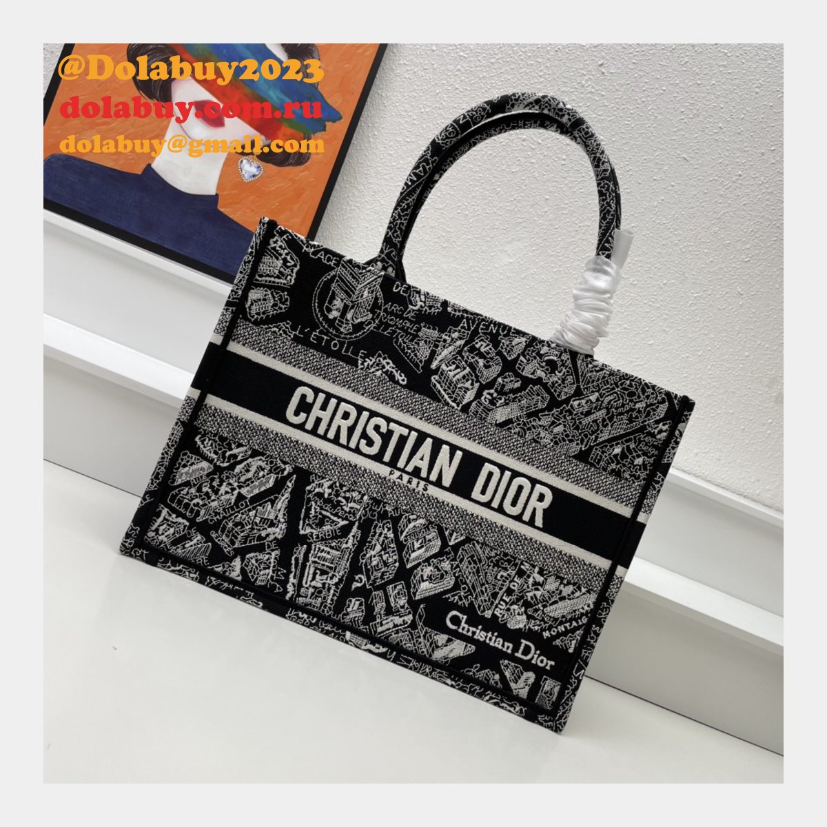 7 Star DIOR BOOK TOTE PERFECT BAG