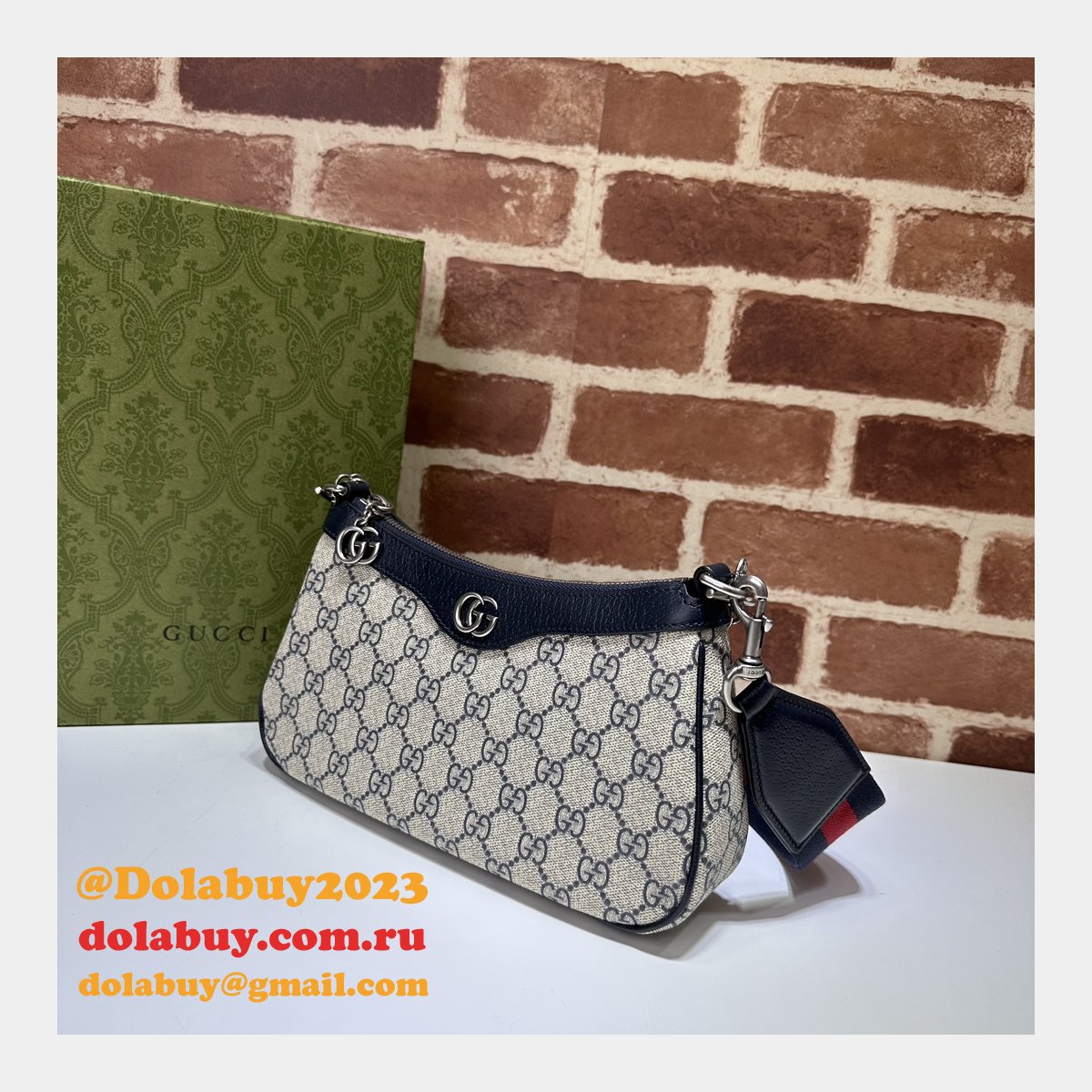 high quality duplicate ophidia crossbody gg small 735132 G*u*i handbag