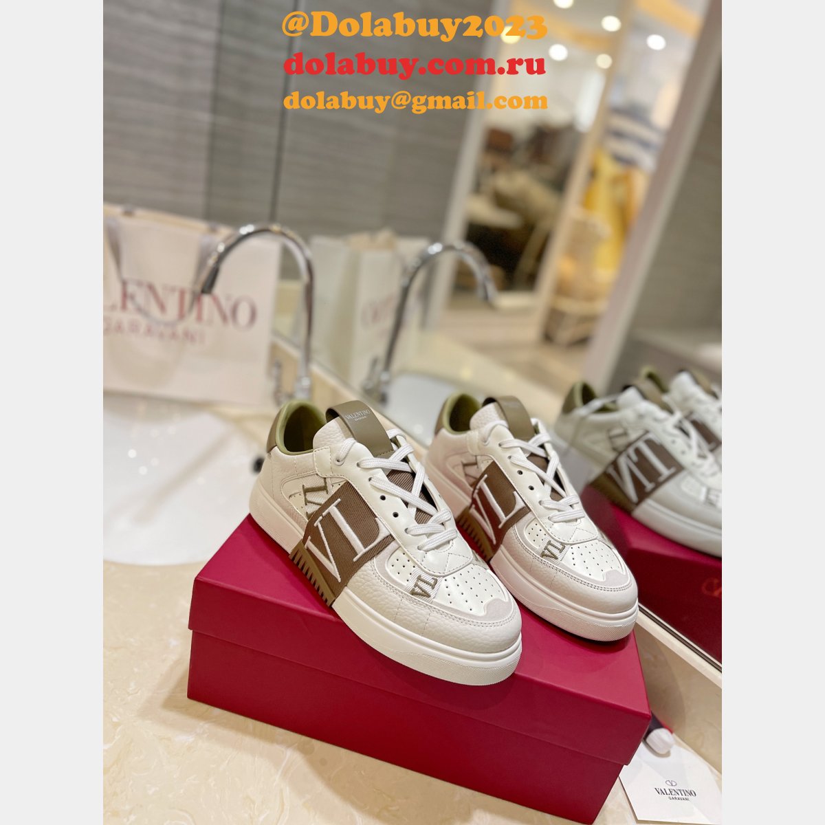 Fake Valentino Shoes Replica Sales 1:1 Mirror Online