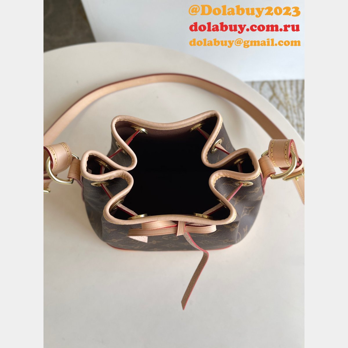 Louis Vuitton UK 7 Star Noé BB Monogram M40817 Brown Handbags