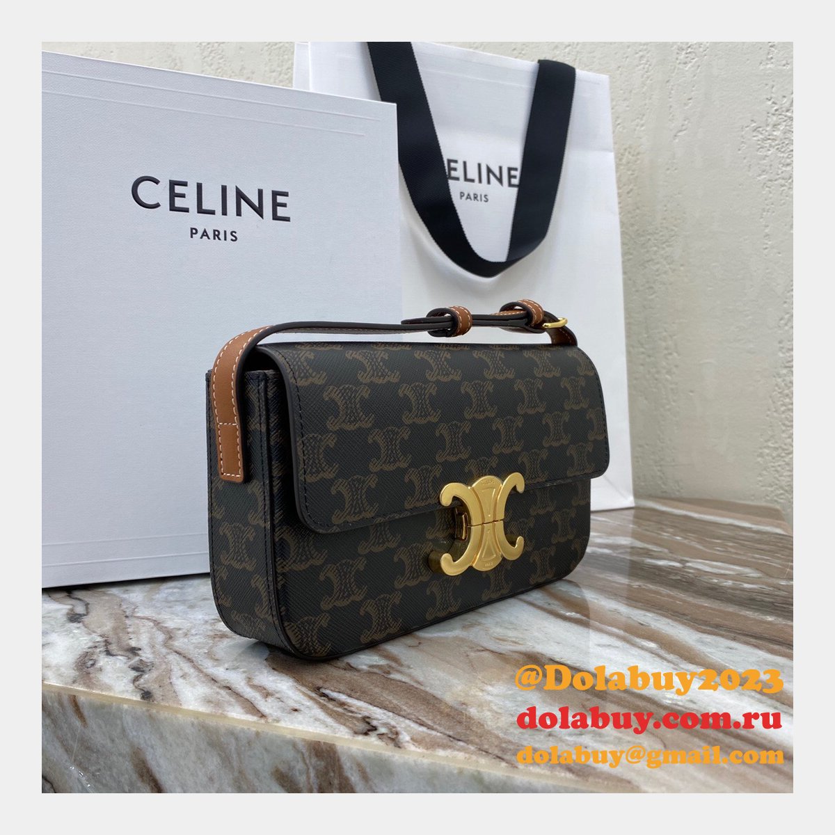Best Quality Replica Triomphe 20CM Celine 1:1 bags