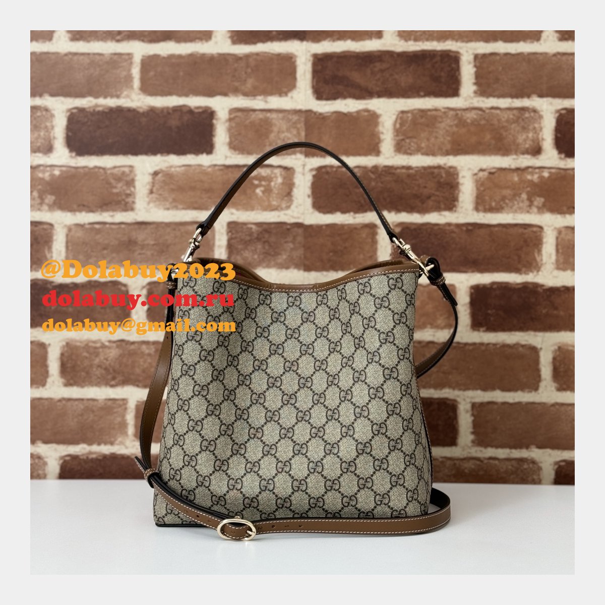 Gucci Fashion Copy 815103 Crossbody GG Emblem Small Shoulder Bag