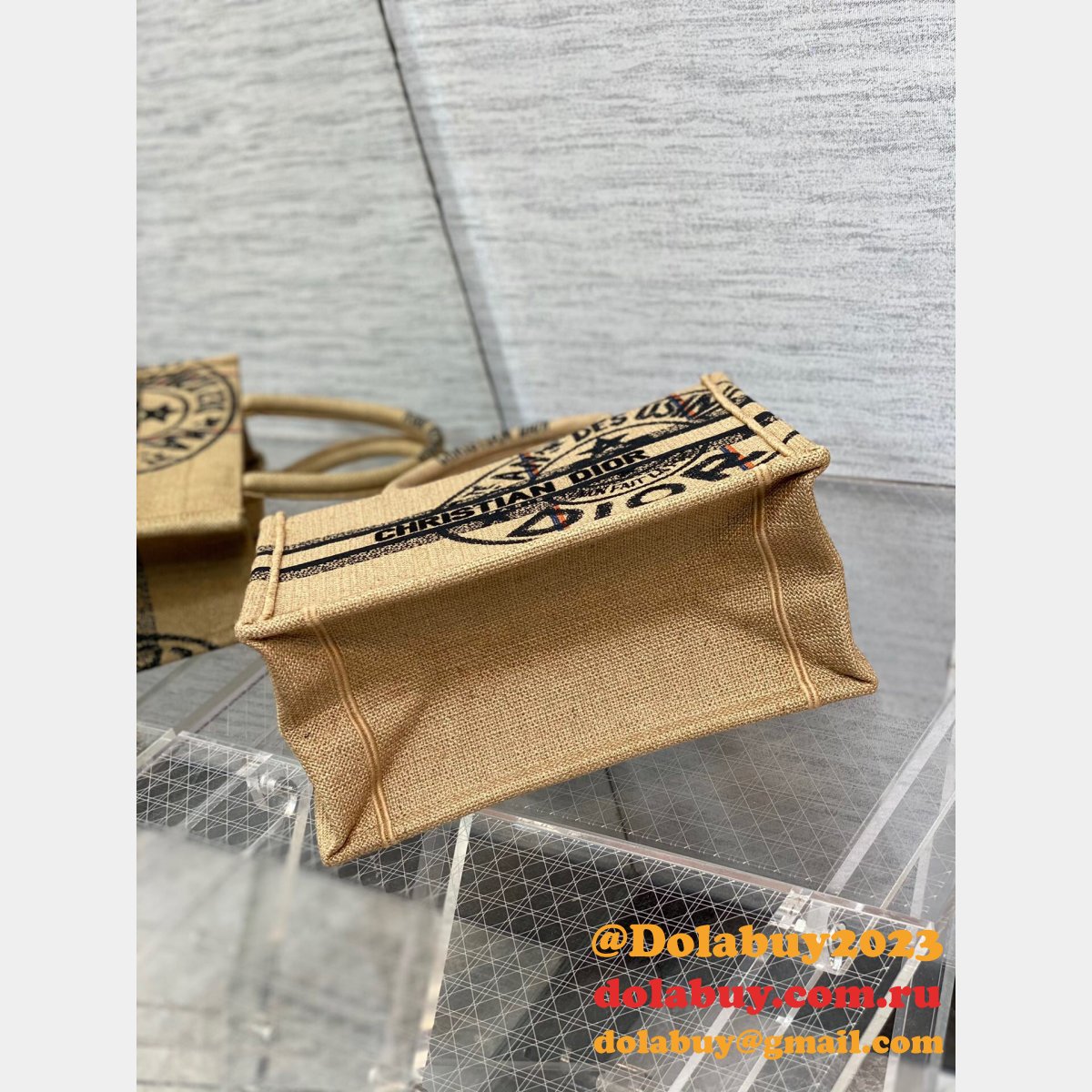 Fashion Designer Dior 1:1 quality CD Book Tote Bags