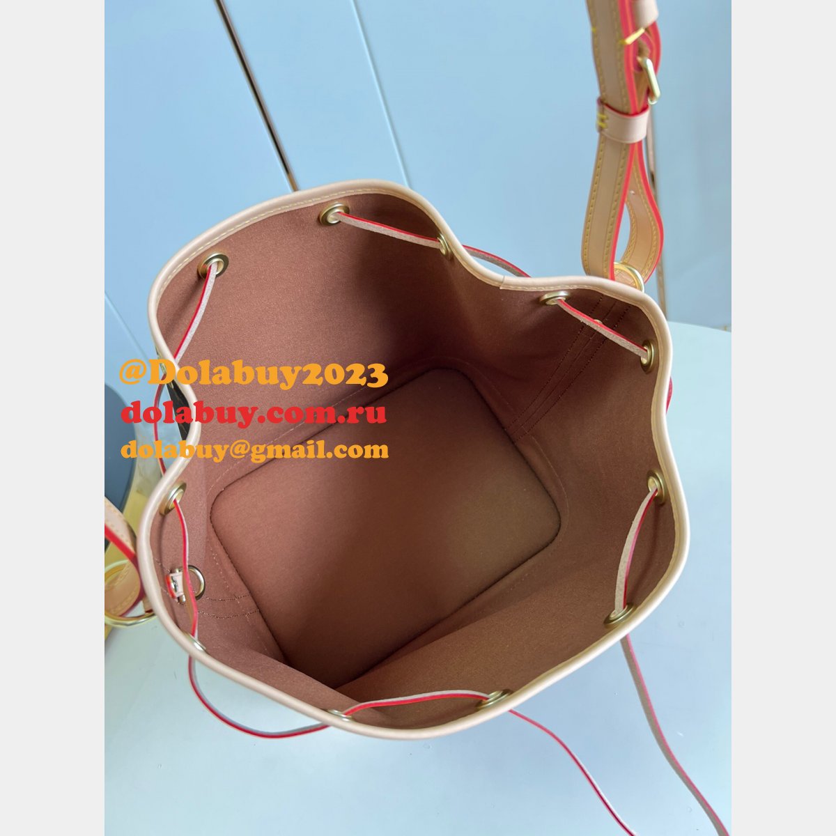 Louis Vuitton Fake M40818 Petit Noé Monogram Luxury Brown