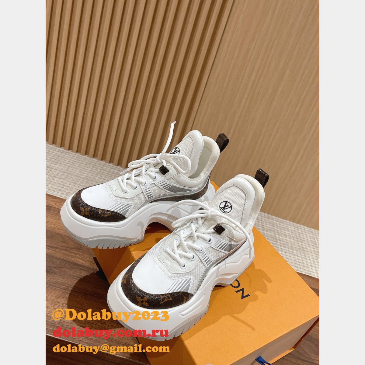 The Replicas Best Quality Louis Vuitton Cruise23 Archlight2.0 Shoes