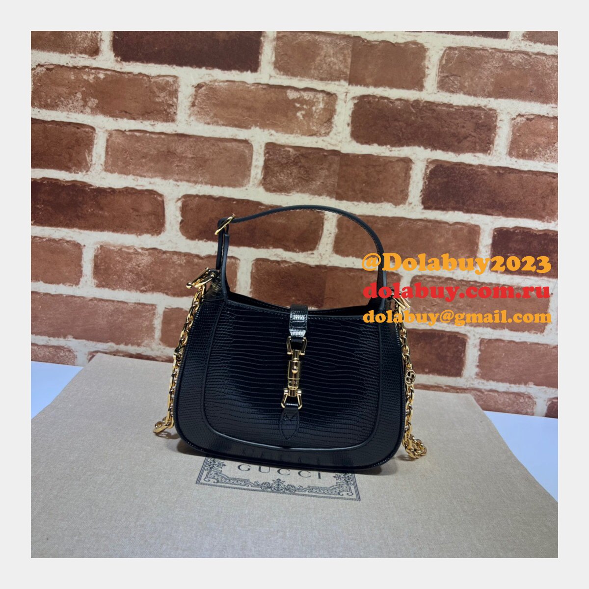 Wholesale Gucci Jackie 1961 675799 GG shoulder bag