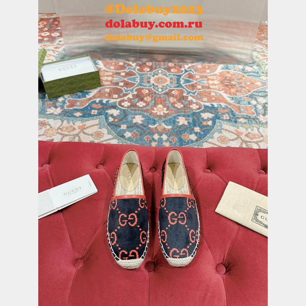 7 star wholesale G*u*i women espadrille