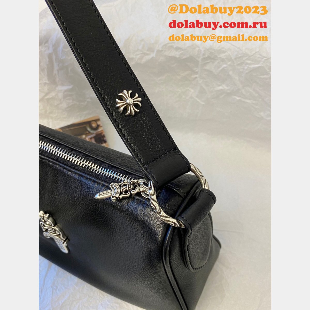 Best Chrome Hearts Replica Silver Hardware Chicken Nuggets Bag