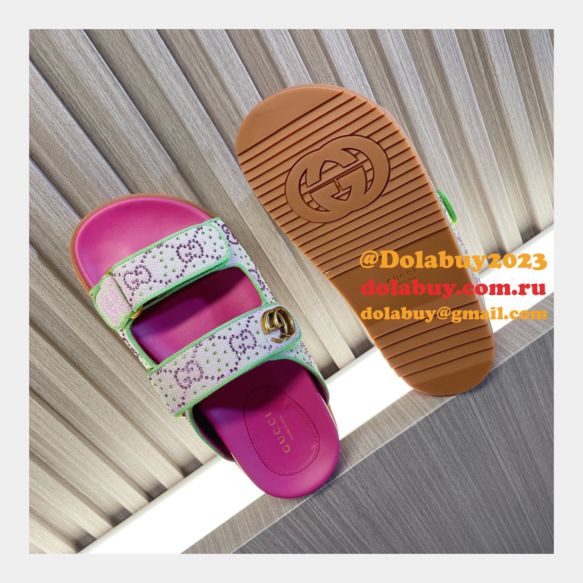 Top Quality gucci 1:1 Mirror women SANDAL