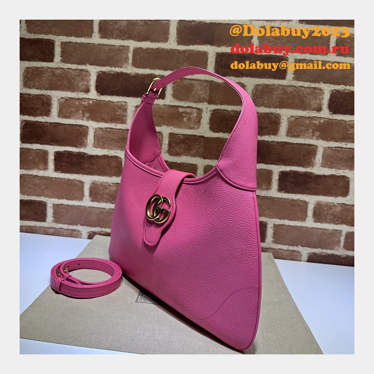 Gucci Inspired Aphrodite Half 726274 Replica Shoulder Bag