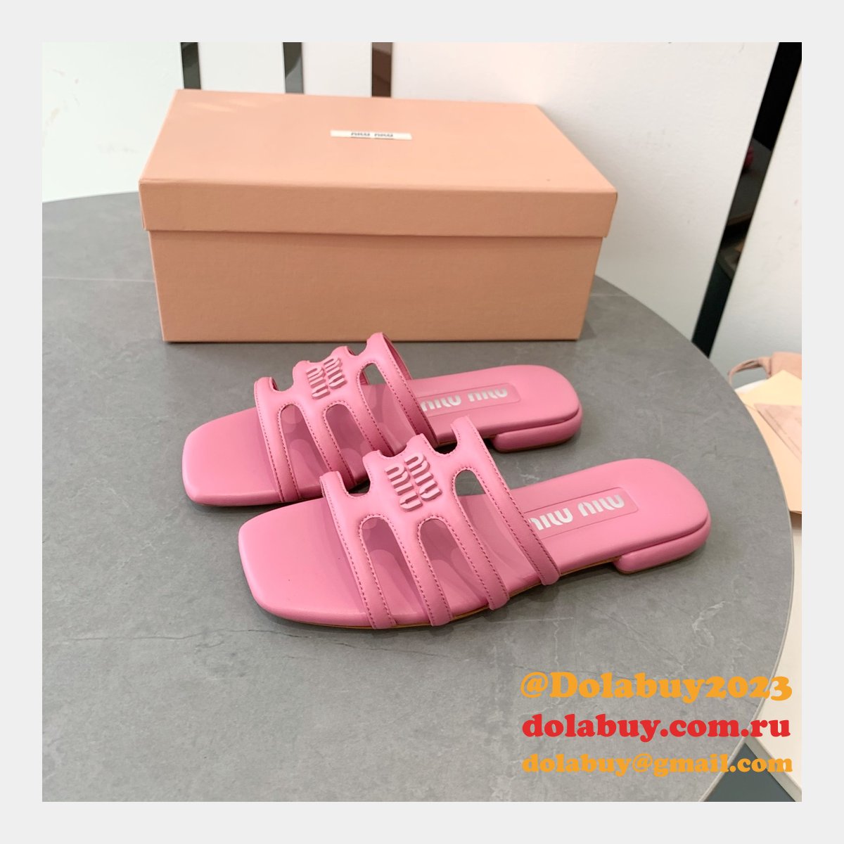 Wholesale MiuMiu Octopus Sandals Top Quality Shoes
