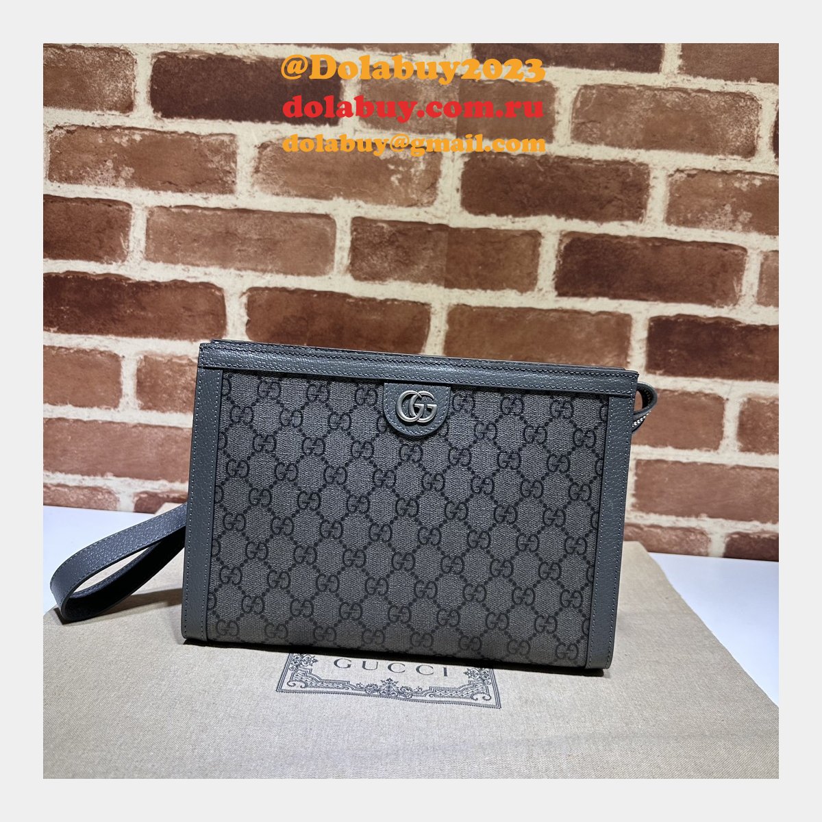 Inspired GUCCI REPLICA POUCHES 760243 Fashion