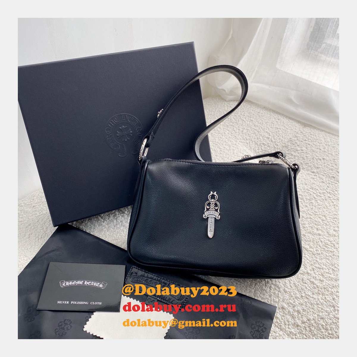 Best Chrome Hearts Replica Silver Hardware Chicken Nuggets Bag
