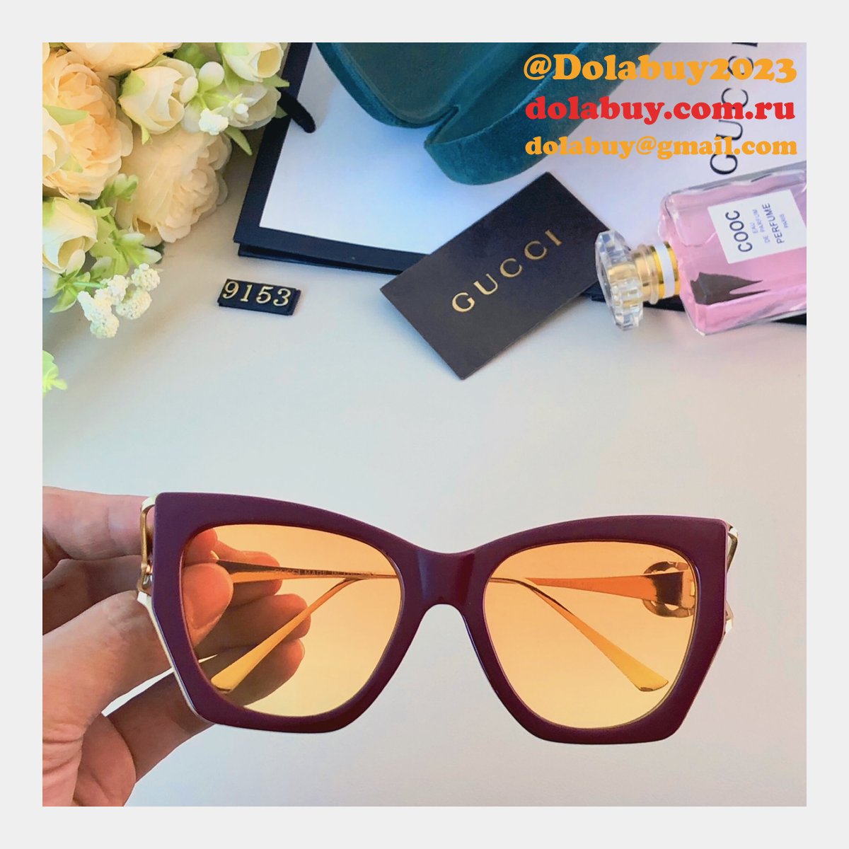 Luxury hottest selling gucci SUNGLASSES