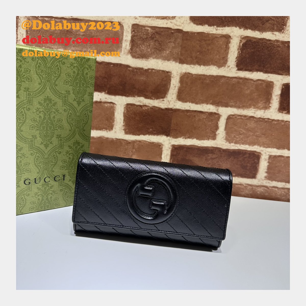 Gucci Replica Blondie Continental Wallet 1:1 Mirror 760302 Bag