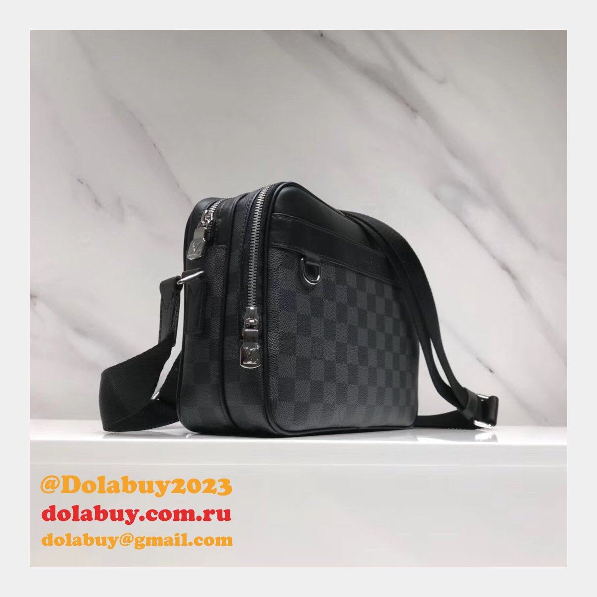 Best LV Trocadero Messenger Men Knockoff bag N40087