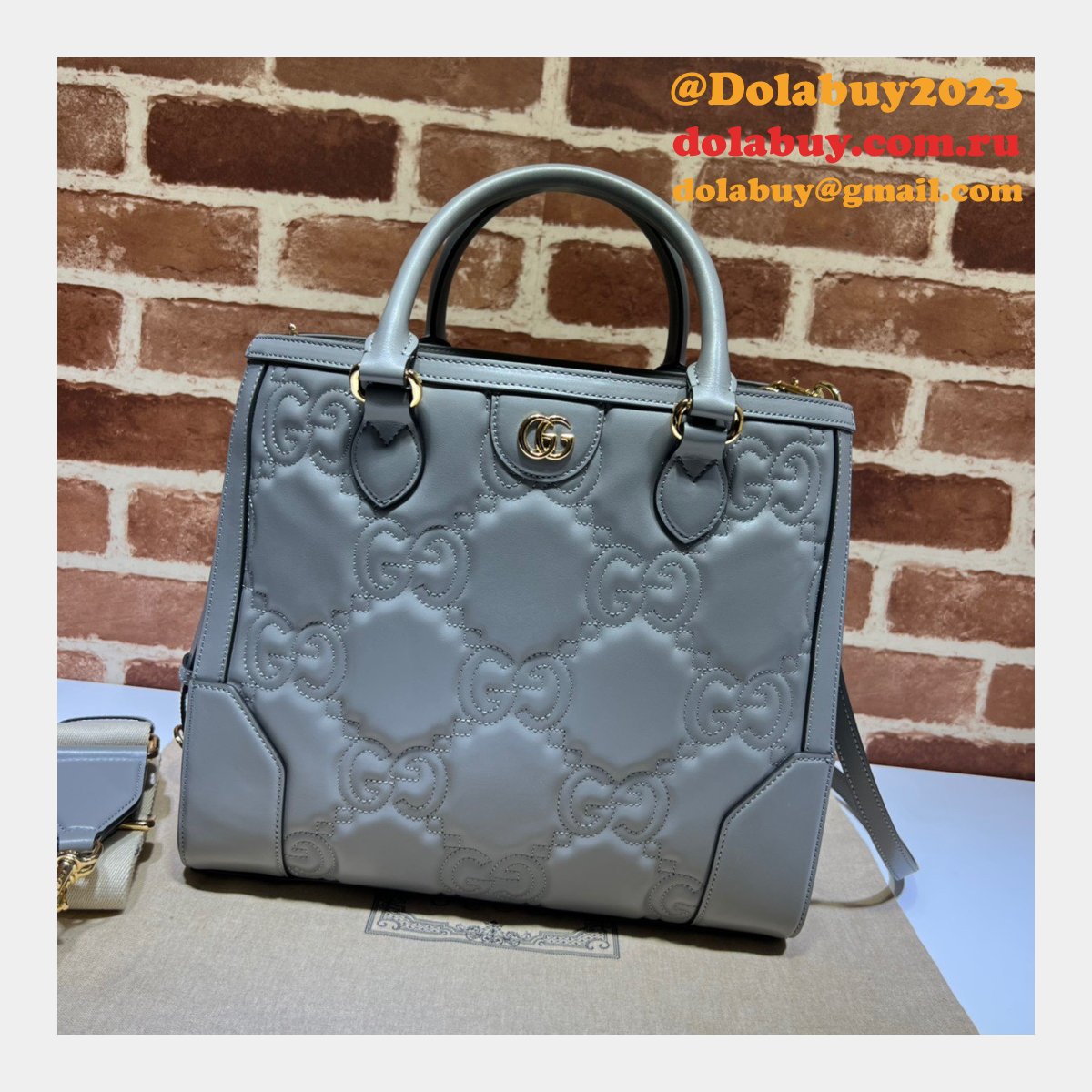 G*u*i high quality replica gg matelasse tote 7 star 728236 bag