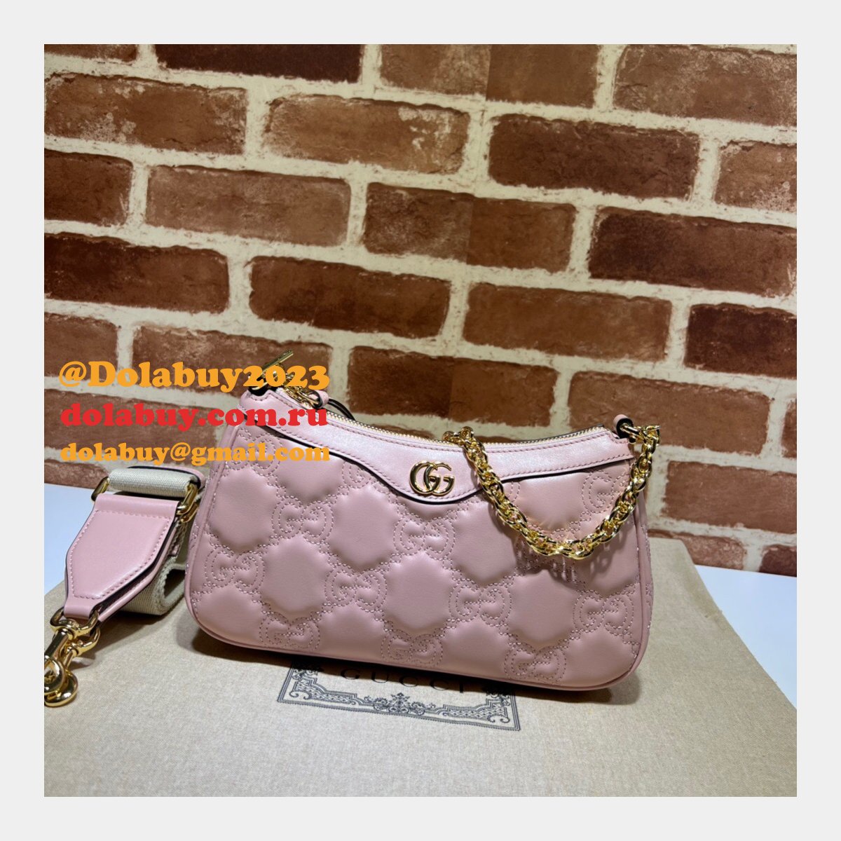 best G*u*i gg aaa+ matelassé luxury 735049 handbag