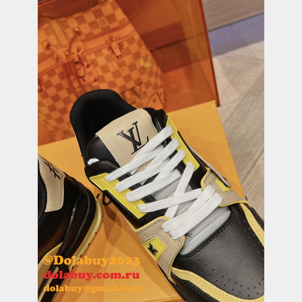 High Quality Replica US Louis Vuitton Trainer Sneaker Shoes
