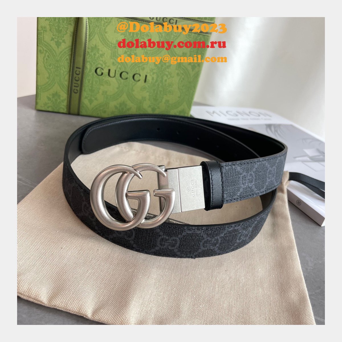 Belt Gucci Replica Online 3.7CM for Luxury Sale