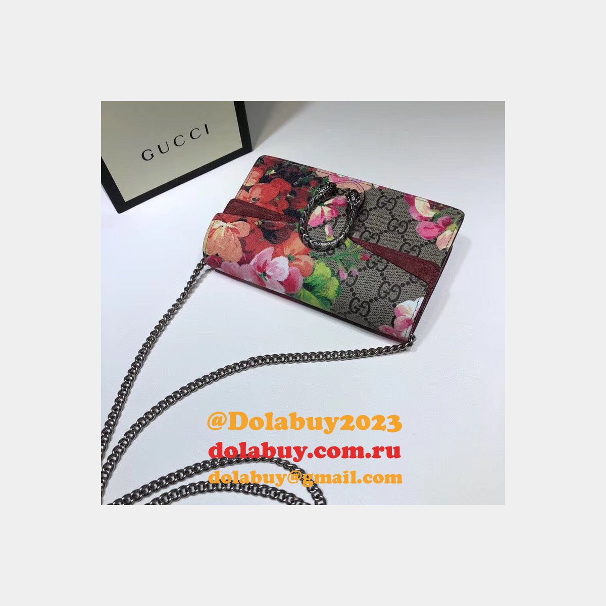 Cheap Blooms Print Dionysus Fashion Mini Shoulder Bag 476432