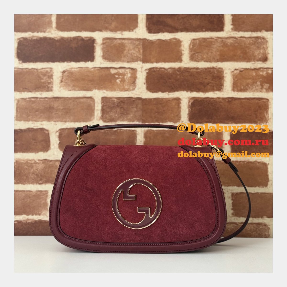 Designer Replica 815719/815711/815715 Gucci Blondie Shoulder Top Handle Bag