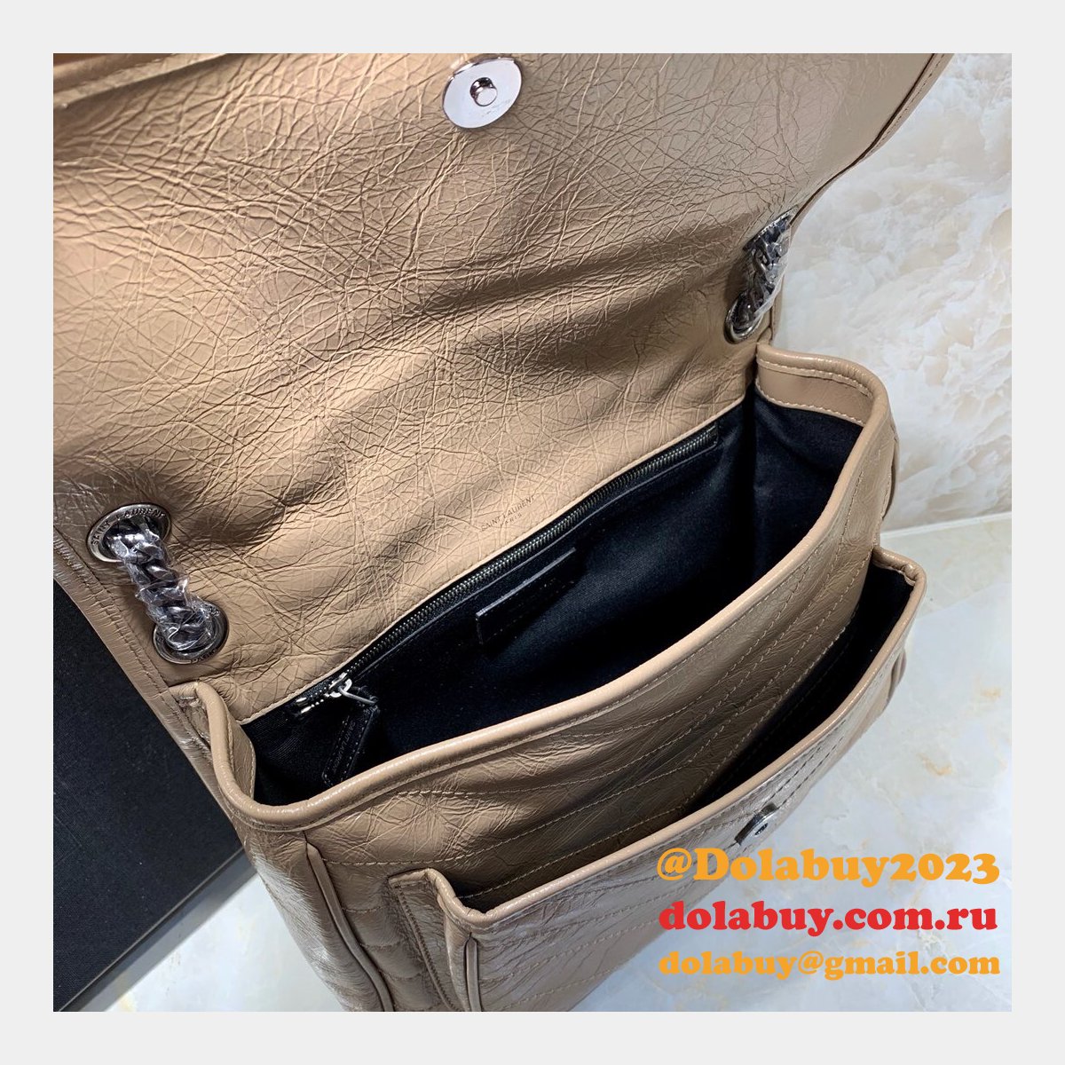 AAA+ Replica Saint Laurent Niki Shoulder 498894 Bag