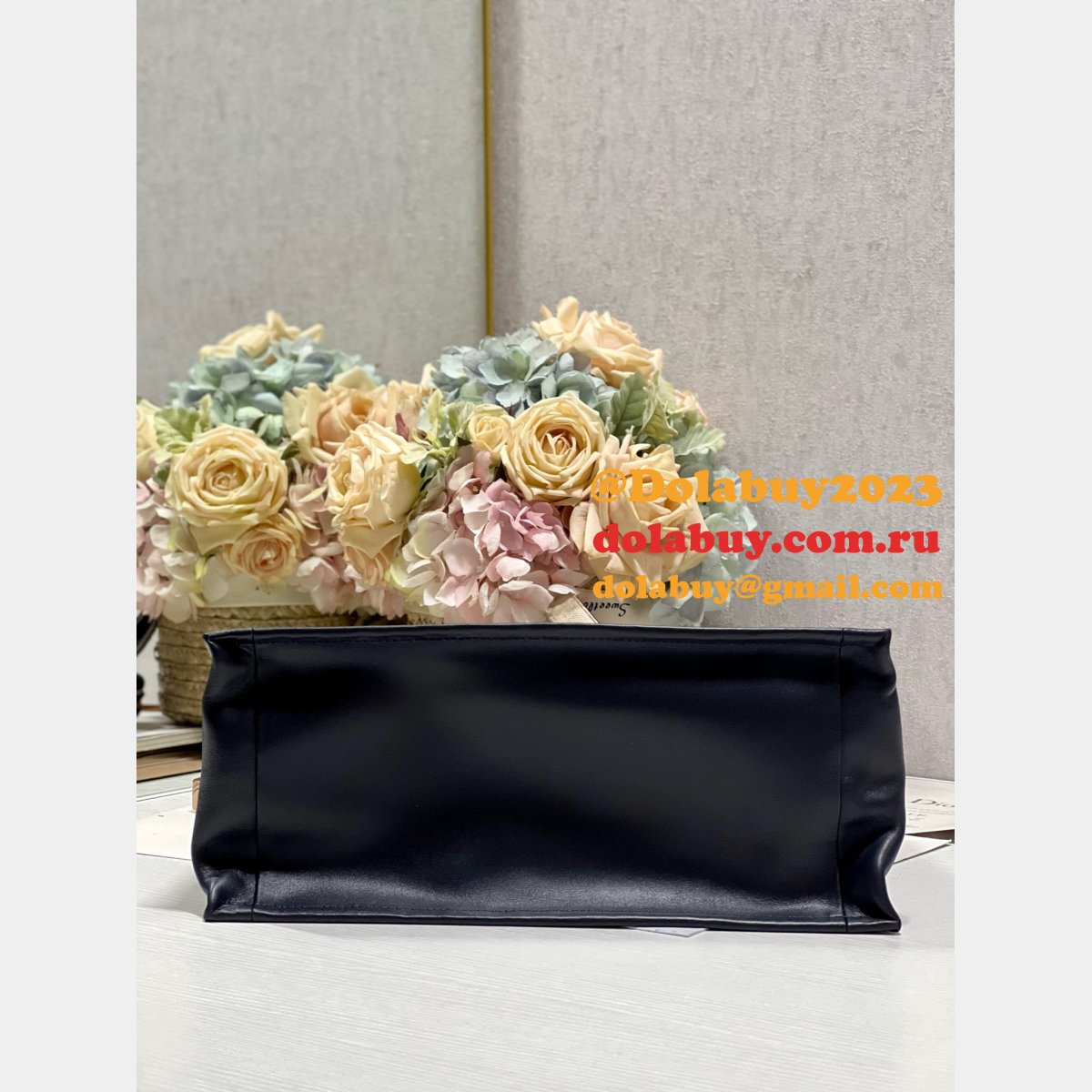 Shop D-Stripes 1286 Bayadere Dior Book Tote Replica Bags