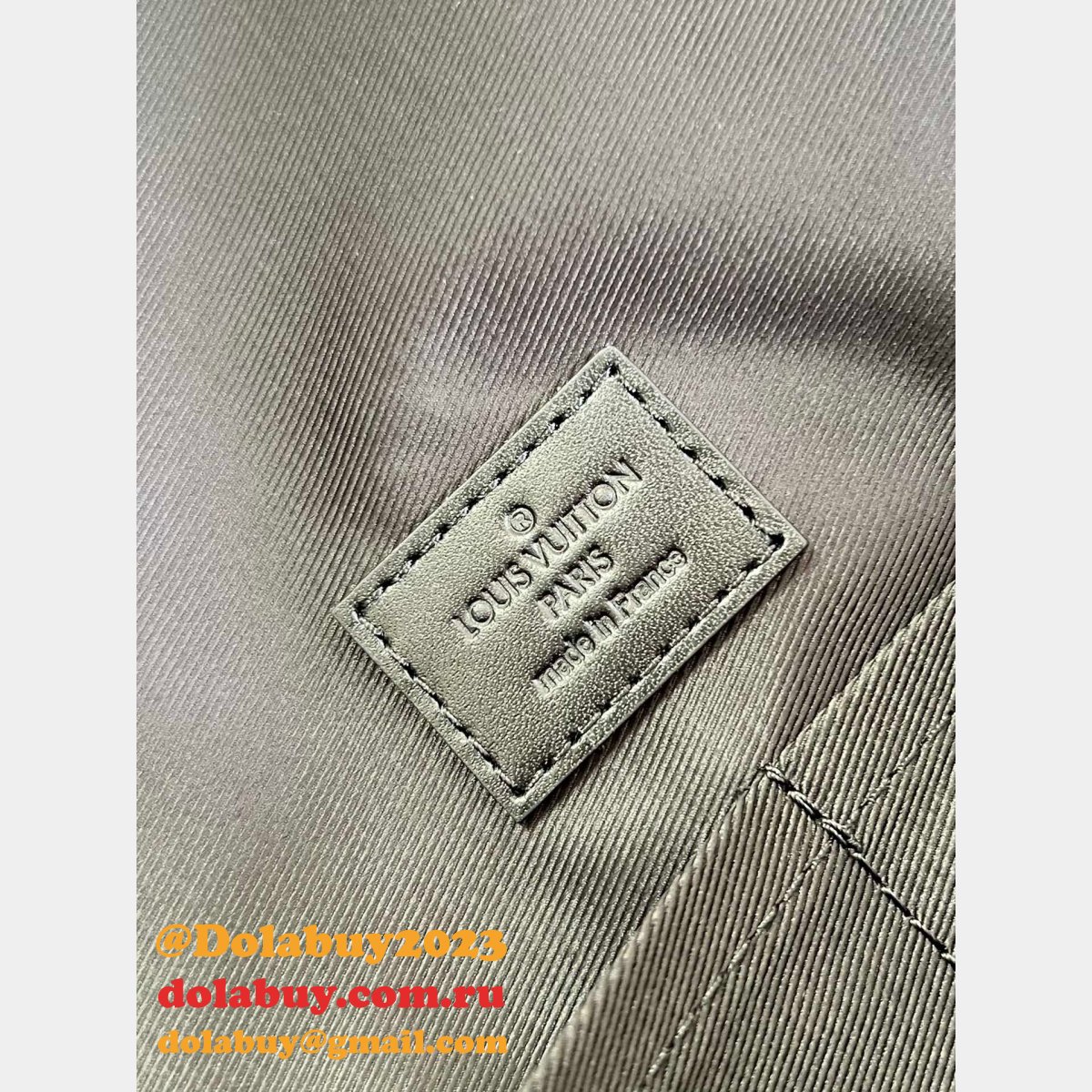 Luxury Louis Vuitton Brands M45557 Magnetic Messenger Monogram Macassar Canvas