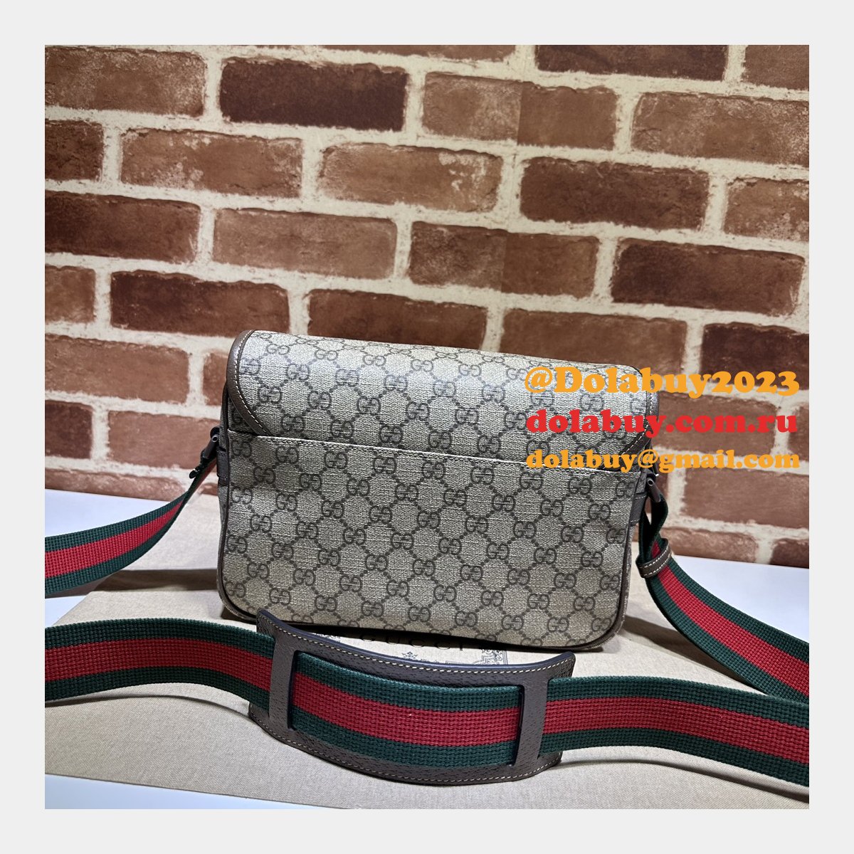 Gucci Designer 760123 Mens Messenger Replica Bag