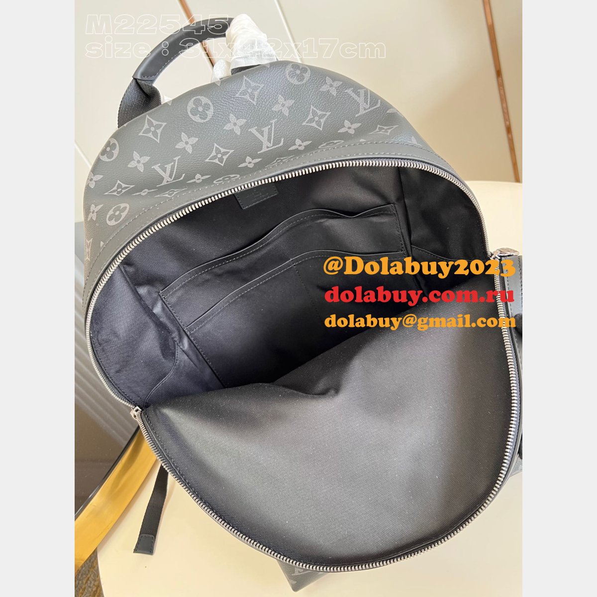 Perfect Copy Louis Vuitton Discovery Backpack Eclipse Men M22545 Bags