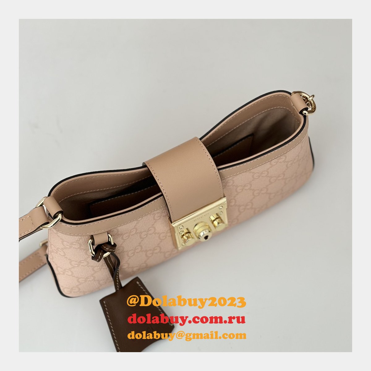 Padlock Fashion Gucci Duplicate Shoulder 811705 Bag