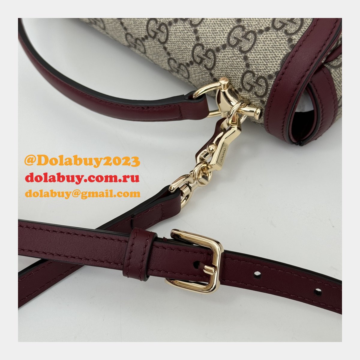 Designer Gucci Horsebit Duplicate Shoulder 815206 7 Star Bag