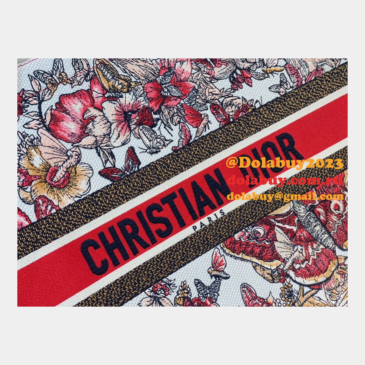 Best Replica Handbag 2022 Dior Designer Book Totes Red for Cheap