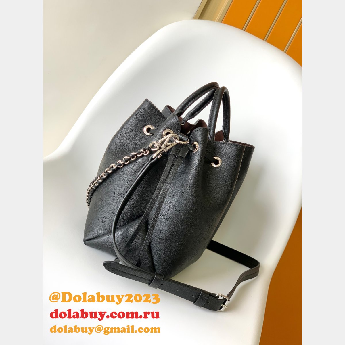 Best Louis Vuitton Knockoff M59200 Bella Tote Mahina Bag