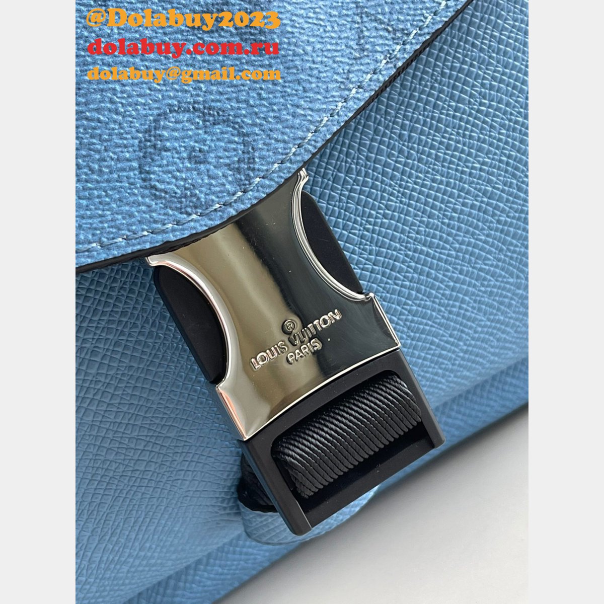 UK Louis Vuitton New Messenger M30746/M30745 K45 Black/Blue