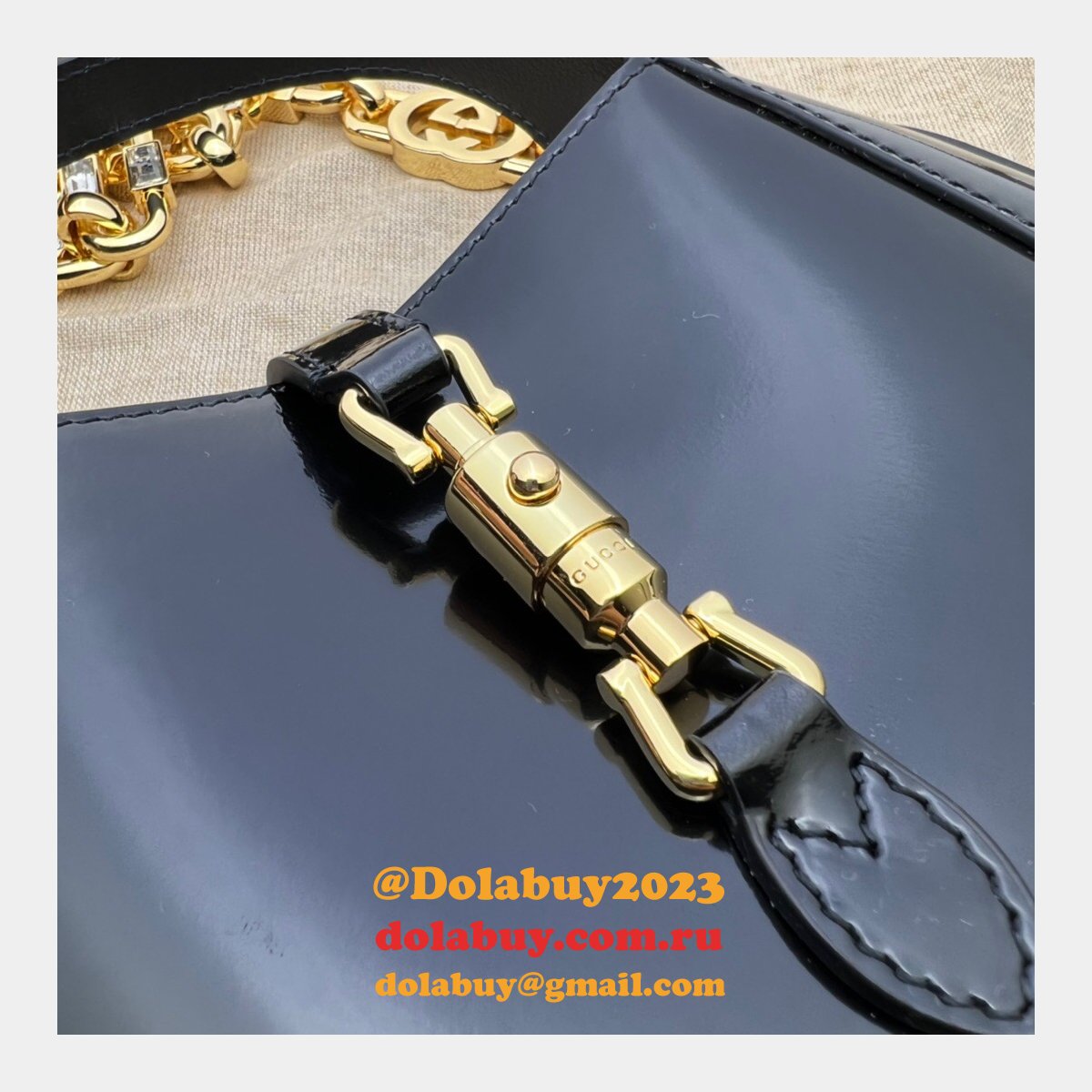 Gucci Top Replica Jackie 1961 Shoulder 699651 Bag