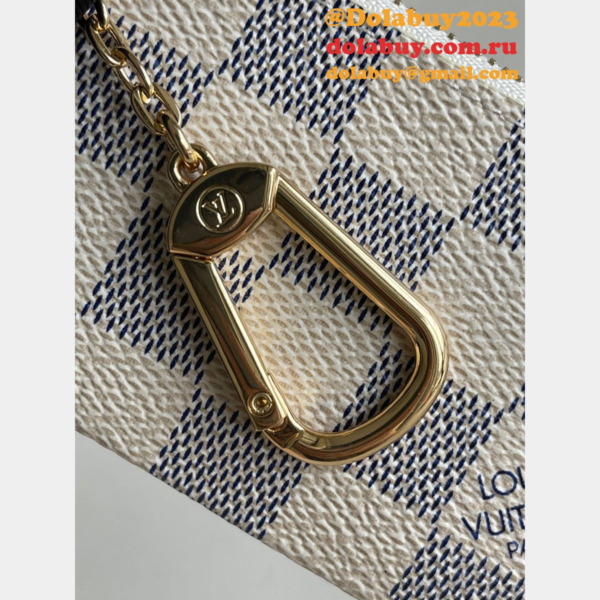 Louis Vuitton Luxury Key Pouch Monogram M62650 Keychain Wallet