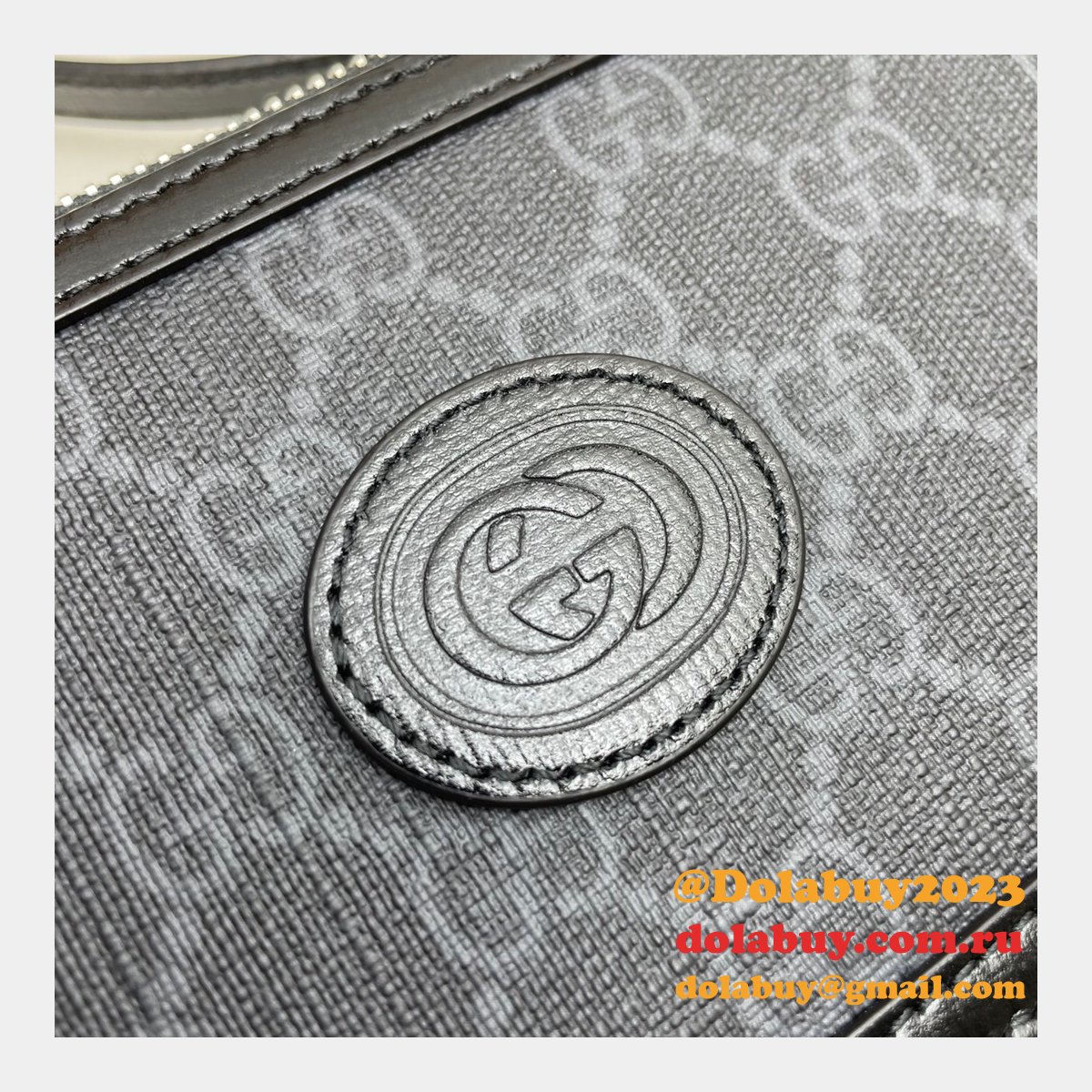 G*u*i luxury designer mini bag with interlocking g 671674 gg supreme