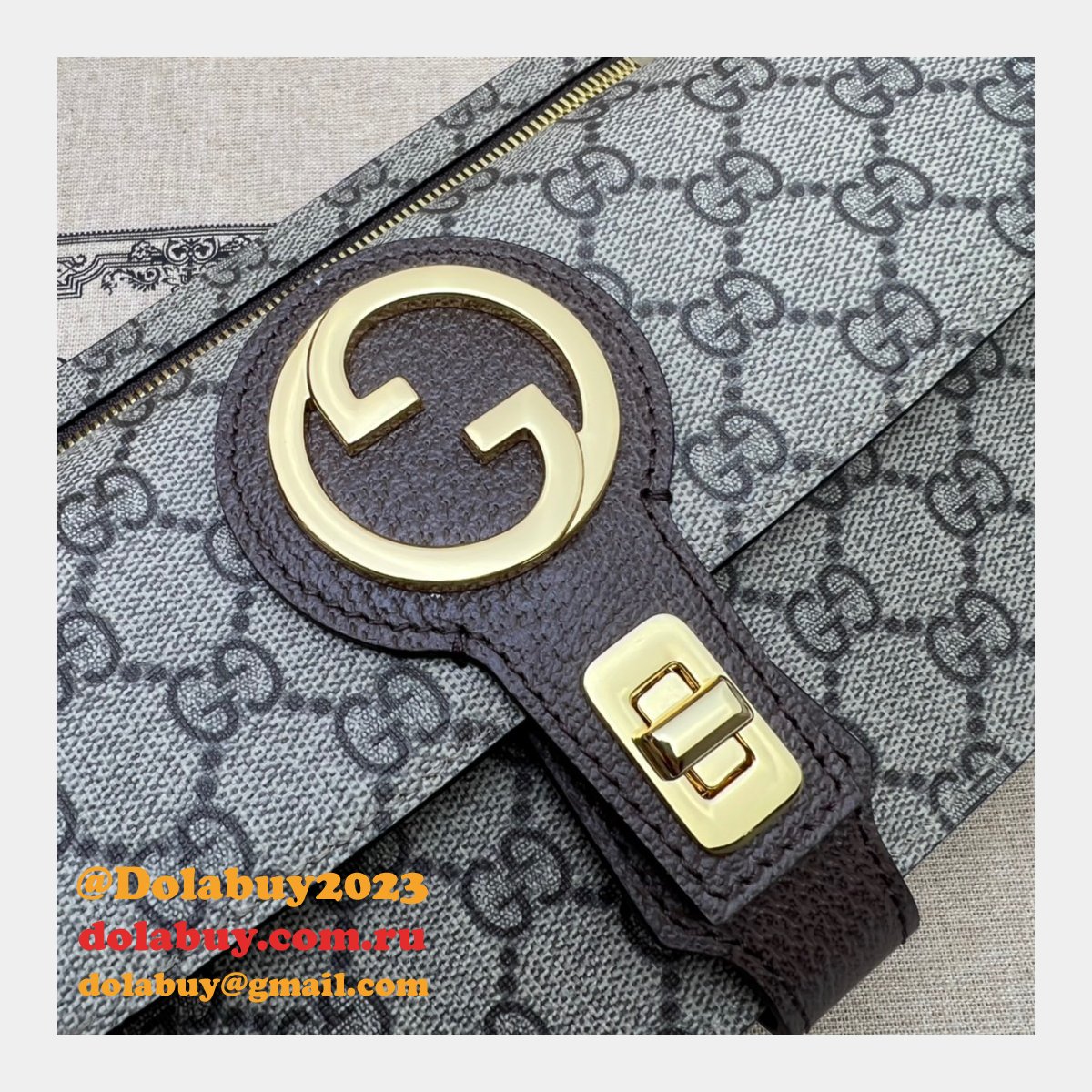 Shipping Gucci The Best Fake 718154 Blondie Belt Bag