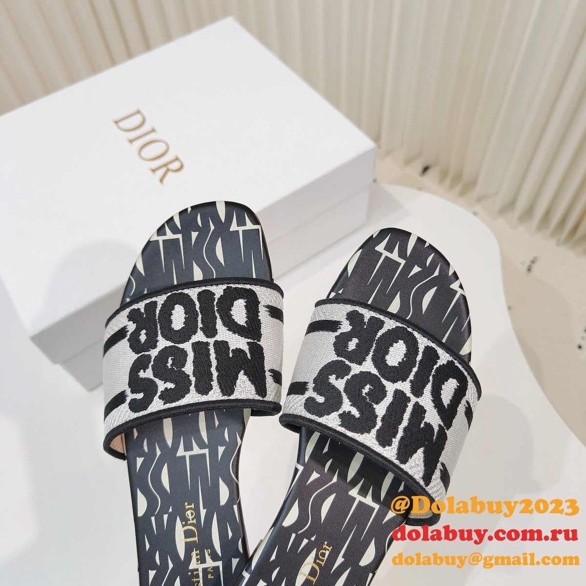 Top Quality Dior Dway Slide 1:1 Mirror