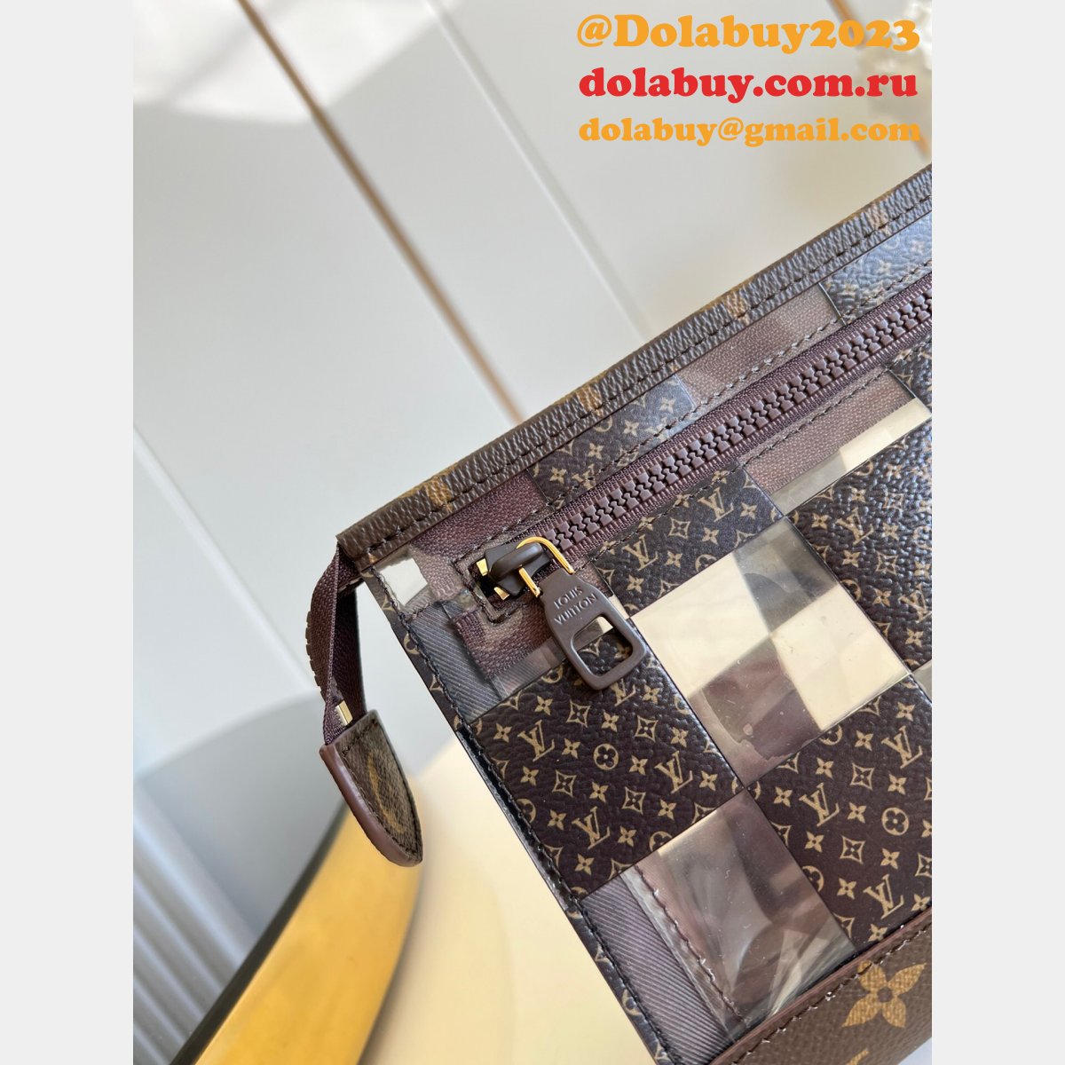 Louis Vuitton Best Replicas M81588 Standing Pouch Monogram Other