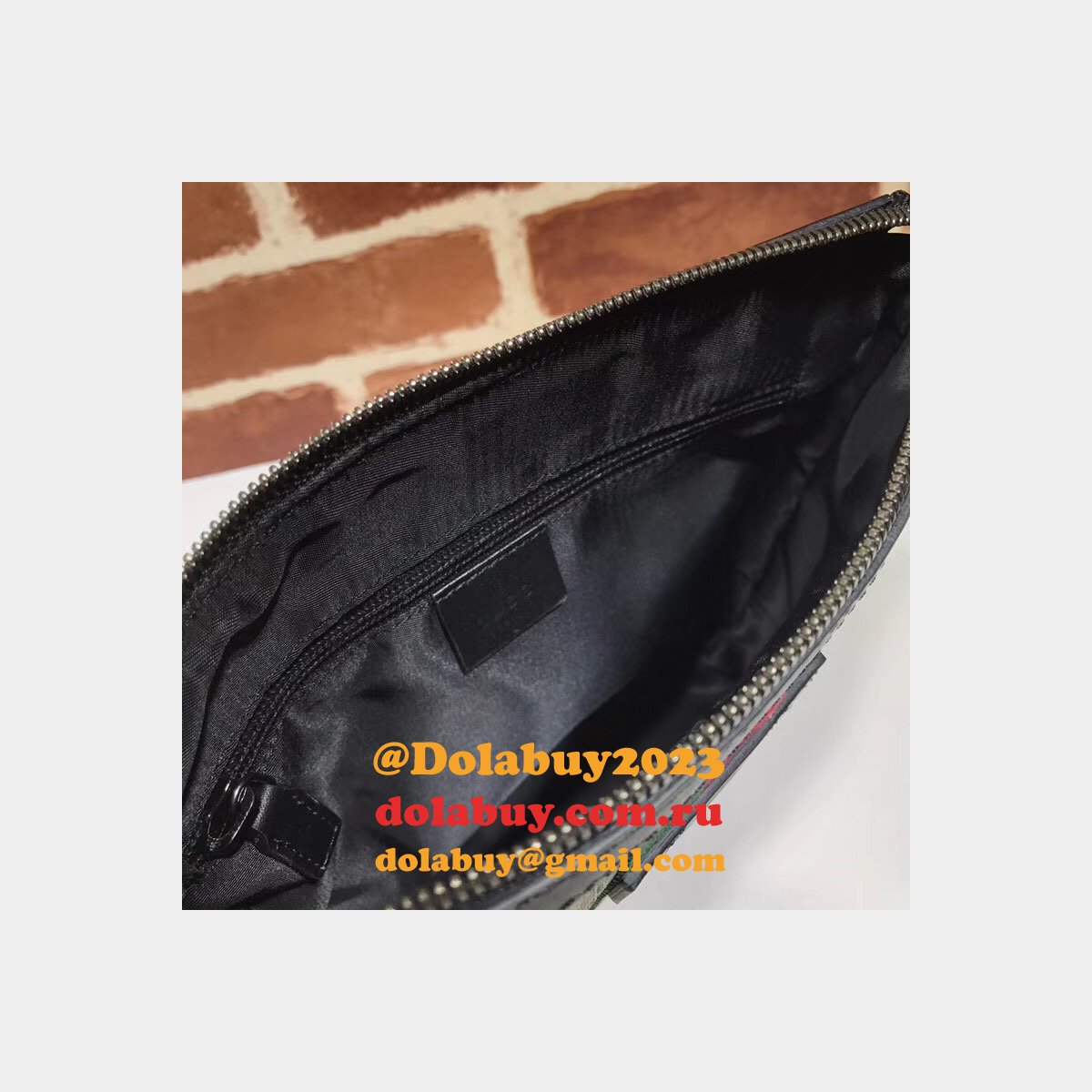 top quality G*u*i web gg supreme flat messenger replica 471454 bag