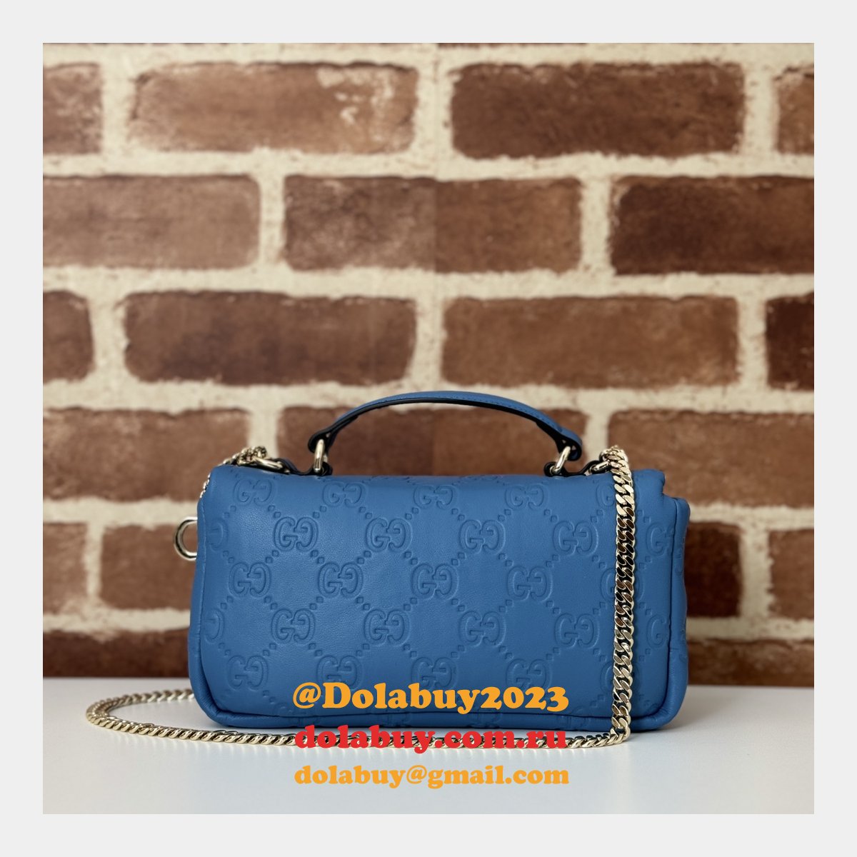 Gucci Duplicate GG Milano 806017 Top Handle High Bag