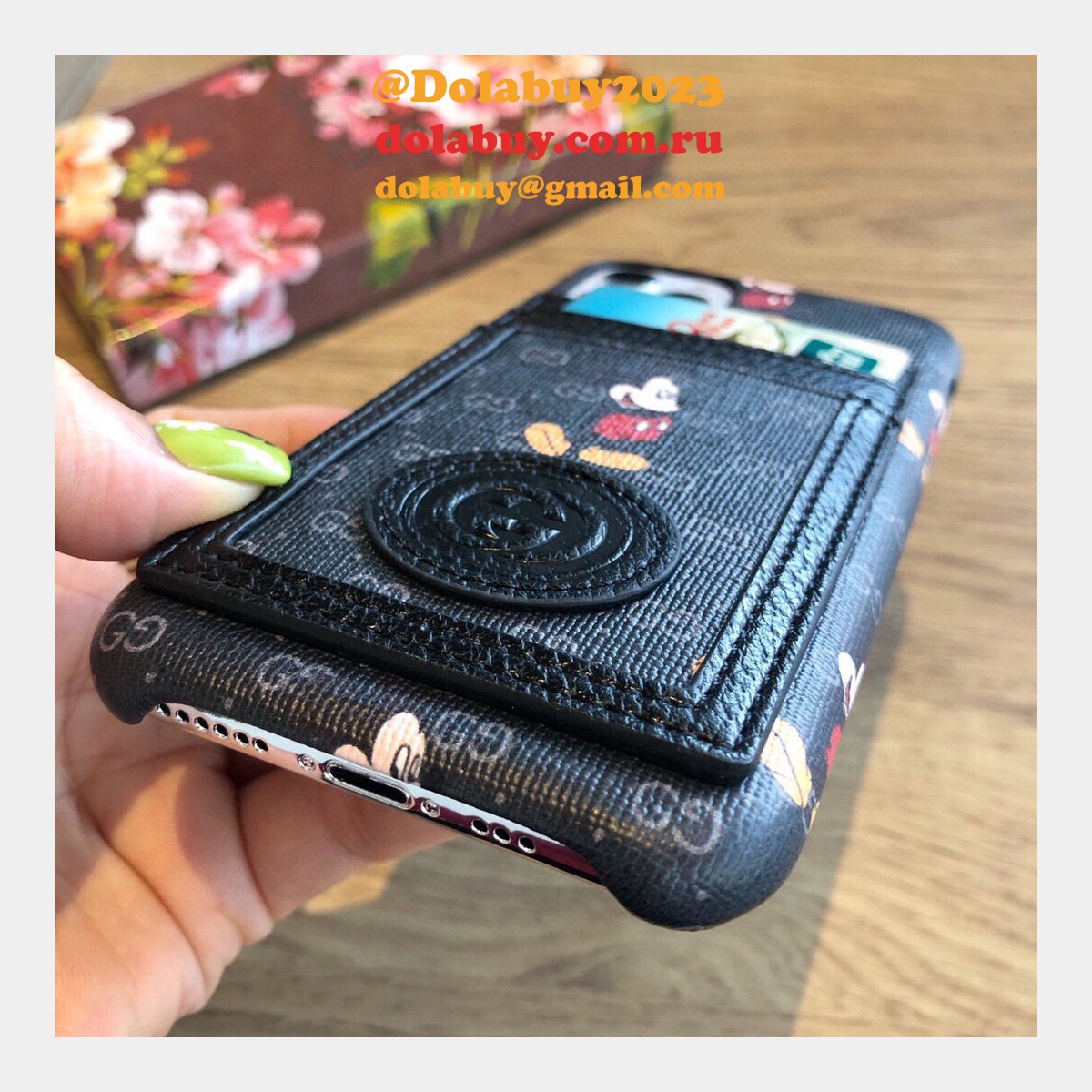 Replica designer gucci cell phone cases